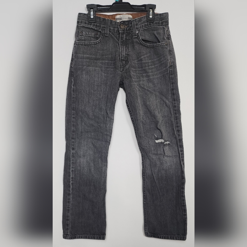 Levi black jeans, 12 Regular,  straight
